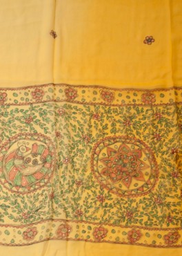 MADHUBANI STOLE – PUSHP JAAL