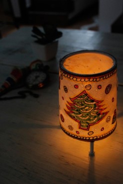 CONE BABY TEALIGHT- CHRISTMAS TREE