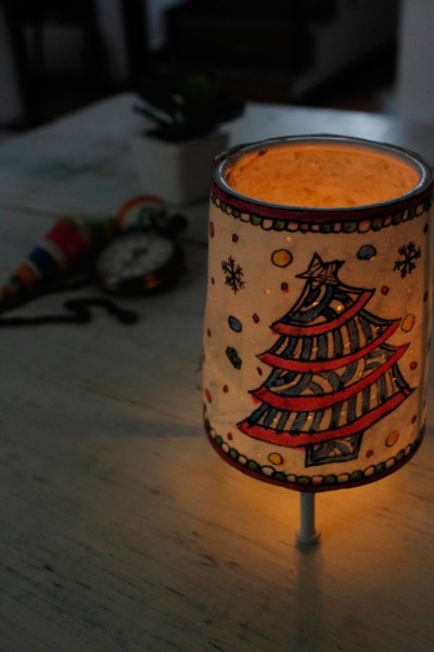 CONE BABY TEALIGHT- CHRISTMAS TREE