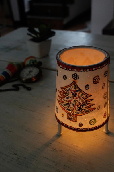 CONE BABY TEALIGHT- CHRISTMAS TREE